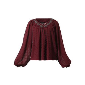 Hauts pour femmes de style moderne décontracté, coupe confortable pour un usage quotidien, avec un look épuré et un design facile à assortir - Product Image 1
