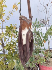 Bolso Bandolera de Cuero con Flecos Hechos a Mano, Bolso Elegante de Piel de Vaca para Mujer, Multiusos, ¡Gran Venta! - Product Image 2