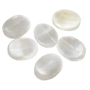 Pendientes de plata de imitación para mujer, piedras naturales de diferentes colores