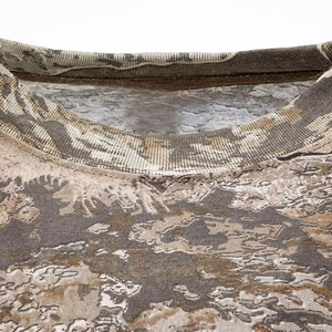 T-shirt de pêche personnalisé 100 % polyester respirant et extensible, motif camouflage Bottomland délavé, vintage, à manches courtes, pour la chasse - Product Image 6