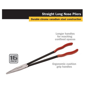 Extra <b>Long</b> <b>Nose</b> Pliers – Professional <b>Long</b> Reach Pliers for Jewelry Making, Deep Access Bending, Wire Wrapping, Electronics Repa - Product Image 4