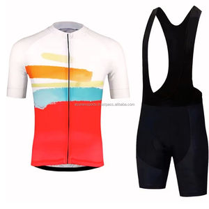 Conjunto de Jersey de ciclismo para hombre al por mayor, diseño de logotipo personalizado, pantalones cortos transpirables de secado rápido, uniformes perfectos - Product Image 4
