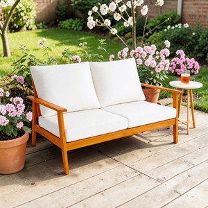 Monaco Solid Wood Eco-Friendly Durable Modular Sofa <b>Set</b> with Modern Design for Living Rooms Villas Hotels Gardens & Coffee Shops - Product Image 4