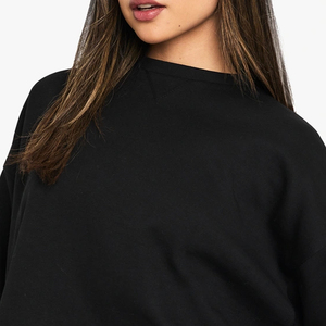 Fabricante de Sudaderas para Compradores al por Mayor con Material Duradero para Invierno 2026, Cuello con Cremallera, Diseño de Color Sólido, OEM, Térmicas para Mujer - Product Image 2