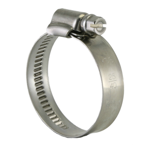 YDS Automotive Stainless Steel Worm Drive Hose Pipe <b>Clamp</b> Metric & Inch 40mm 10240-12040 - Product Image 1