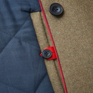 Manteau long en laine pour homme de qualité supérieure, sur mesure, avec fermeture à un bouton, respirant, design unique, vêtement d'hiver en laine - Product Image 4