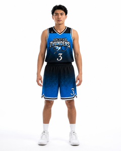 Service OEM, Dernier Design, Maillots de Basketball Personnalisés pour Hommes, Ensembles d'Uniformes d'Équipe, Tendance Actuelle, Vente Chaude, Respirant, Séchage Rapide - Product Image 2