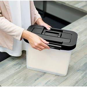 <b>Plastic</b> <b>Letter</b> Size File Organizer Clear 2-Pack - Product Image 1