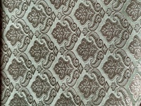 Tissu brodé jacquard à motifs tissés pour la décoration intérieure