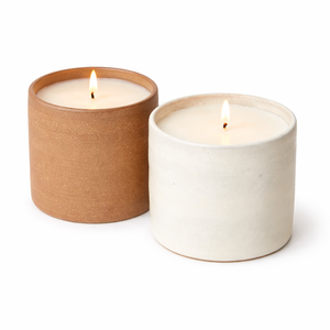 Grand bol en céramique pour bougie, triple mèche, longue durée de combustion, finition mate lisse, durable, décoration d'intérieur haut de gamme, choix de cadeau - Product Image 6