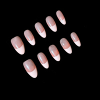 Ongles press-on personnalisés faits à la main, qualité professionnelle, application facile, marque privée, prix compétitif