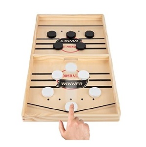 Custom Logo Wooden Fast <b>Sling</b> <b>Puck</b> <b>Game</b> Table Ice Hockey Desktop Winner Board <b>Games</b> Fast String <b>Sling</b> <b>Puck</b> <b>Game</b> For Family Adult - Product Image 6