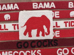 REWIN Wholesale Personalized Seed Bead <b>Crossbody</b> Custom Beaded Purse Strap for <b>Women</b> <b>Handbags</b> White Handmade - Product Image 5