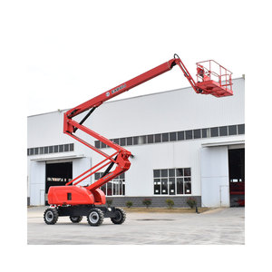 Nacelles élévatrices hydrauliques certifiées CE <span class=keywords><strong>de</strong></span> 14m, 16m, 18m, 20m, 22m, 26m, 28m, 32m, 40m, 47m – Nacelles élévatrices industrielles articulées diesel - Product Image 2