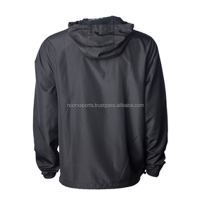Chaquetas Cortavientos con Capucha para Hombre Talla Grande NOORX SPORTS, Tejido de Nailon/Poliéster Transpirable y Ecológico, Estilo Urbano - Product Image 6