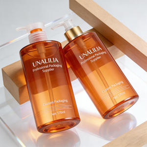 Vente en gros de flacons pompe cylindriques en plastique PET de 570 ml pour shampoing, lotion, après-shampoing, gel douche, soins de la peau, emballage personnalisé - Product Image 4