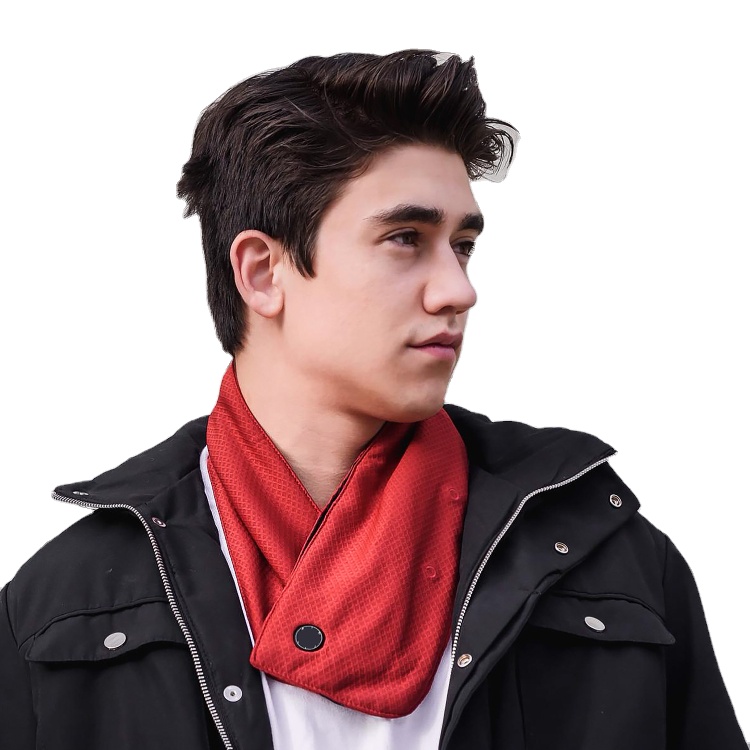 Готов к отправке, лидер продаж, Модный классический дизайн, зимний теплый нагревательный шейный носимый аксессуар для одежды