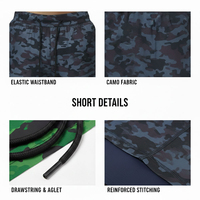 Shorts de course formels pour hommes, personnalisables pour l'entraînement d'équipe, séchage rapide, vêtements de sport athlétiques en polyester/nylon, anti-UV, respirants, avec cordon de serrage