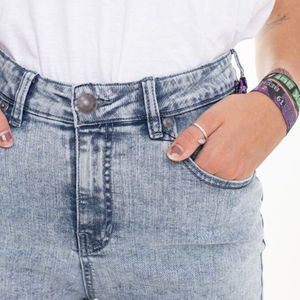 Shorts de algodón con lavado ácido personalizados para mujer, de alta calidad, estilo moderno, personaliza tu diseño para uso casual o streetwear, unisex. - Product Image 6