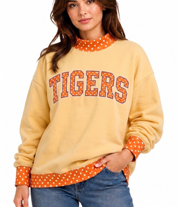 Custom Logo Women's Soft Cotton Mock Neck Streetwear Embroidered <b>Jumper</b> Fleece Oversized <b>Pullover</b> Women Mockneck Sweatshirt - Product Image 1