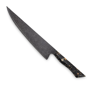 Cuchillo de Chef Estilo Japonés Hecho a Mano, Acero con Alto Contenido de Carbono, Mango de Madera, Apto para Lavavajillas, Acabado Pulido, Fabricante OEM - Product Image 1
