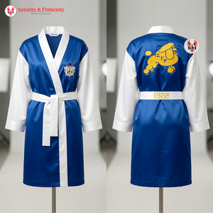 เทคโนโลยีคูล-ดราย ระบายอากาศได้ดี เป็นมิตรกับสิ่งแวดล้อม น้ำหนักเบา เสื้อคลุมผ้าซาตินลายตราสัญลักษณ์กรีก Sigma Gamma Rho สำหรับฤดูหนาว |   ชมรมนักเรียนหญิงเอสจีอาร์โฮ - Product Image 3
