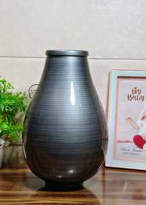 Minimalist Metal <b>Wire</b> Vase With Artificial White <b>Flowers</b> Indoor Home Decor - Product Image 3
