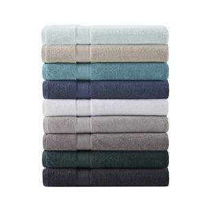 Asciugamani da Bagno Ultra Morbidi 100% Cotone 34x68" 2 Pezzi - Assorbenti e Pratici - Product Image 6