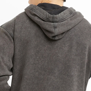 Nueva llegada, precio al por mayor, sudadera con capucha para hombre con efecto lavado ácido, servicio OEM, nuevo estilo streetwear, sudaderas con capucha para hombre con efecto lavado ácido. - Product Image 5