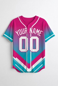 Custom Olive Khaki Baseball Jersey Button <b>Up</b> Sublimated Team Uniform Breathable Moisture Wicking Sports Shirt OEM ODM - Product Image 4