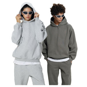 Sudadera con capucha y cremallera para hombre y mujer, 300 GSM, suave, de manga larga, para deportes, descanso, exterior, cálida, informal - Product Image 6