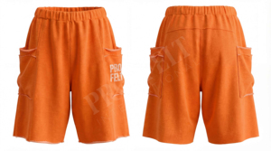 Pantalones Cortos Cargo Personalizados con Parches, Diseño de Logotipo Impreso, Estilo Vintage, Cintura Alta, Secado Rápido, Transpirables y Cómodos para Verano - Product Image 4