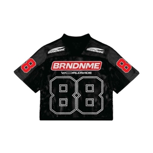 Camiseta de Hockey sobre Hielo INDEX Just Trap 17 para Hombre, Cuello en V, Manga Corta, Impresión Sublimada, Malla Transpirable, Corte Regular - Product Image 5