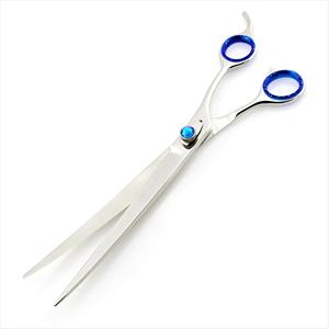 Professional <b>Dog</b> Grooming <b>Scissors</b> with Curved Sharp Cutting Blade - Product Image 5
