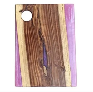 Planche de service en résine naturelle, style européen, pour cadeau de mariage, plateau à fromage, plateau de service, planche à découper - Product Image 2