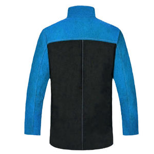 Chaqueta de protección para soldadura con aislamiento térmico, ropa de seguridad de alta resistencia, chaqueta de protección de cuero para la industria de la soldadura - Product Image 6