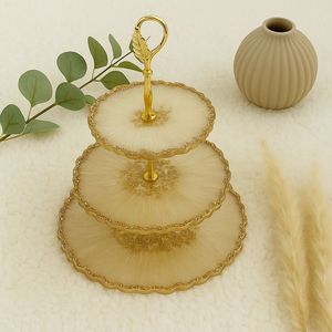 Modern Resin <b>Cake</b> Stand With Strong Durable Base For <b>Wedding</b> <b>Cakes</b> Cupcakes And Pastry Displays - Product Image 1