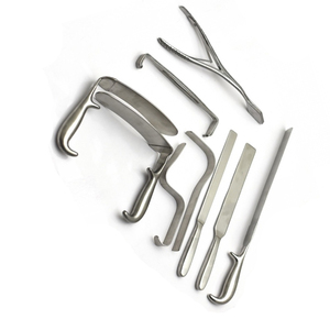 Ensemble d'instruments manuels pour les fessiers, qualité supérieure, neuf, 9 pièces, chirurgie plastique, acier inoxydable, certifié CE, Tegra Classe II - Product Image 6
