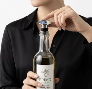 Tapón de Botella de Cerámica Ecológico con Diseño de la Noche Estrellada de Van Gogh, Accesorio para Sellar Vino - Product Image 3