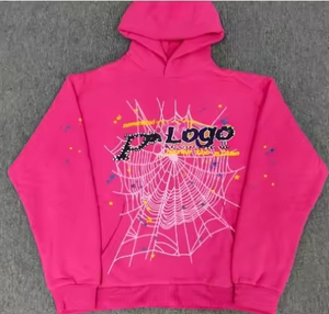 Sudadera con capucha personalizada Black Spider para hombre, sudadera con capucha Phantom Zipup Spider Pink Punk V2, conjunto de sudadera con capucha y pantalones de chándal Spider - Product Image 3