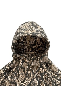 Wholesale Custom Men's 100% Cotton Fleece Sweatshirt Drop Shoulder Hooded Pullover Embroidered Puff Print Solid Winter Casual - Product Image 5