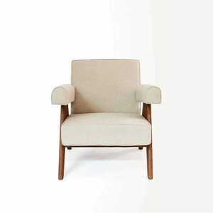 Fauteuil de salon élégant et confortable avec rembourrage doux pour salon, hall d'hôtel, réception, bureau et chambre à coucher - Product Image 1