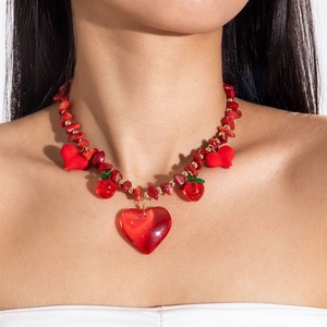 Collier DIY en résine fait main ILAHI, rond, style artisanal traditionnel, motif féerique religieux, pyramide, tendance - Product Image 2