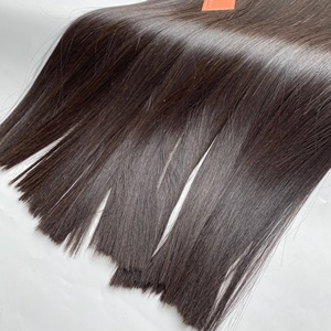 Extensiones de Cabello Humano Remy de 24'' de Longitud Completa, Cabello Vietnamita Natural, Liso, Grado 12A, Trama Doble a Máquina, Listas para Enviar - Product Image 3