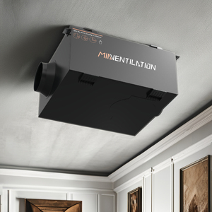 Ventilador <span class=keywords><strong>de</strong></span> Ventilación para Sistema HVAC Residencial Flexible <span class=keywords><strong>MIA</strong></span> <span class=keywords><strong>de</strong></span> 250 m3/h, Ducto Centrífugo <span class=keywords><strong>de</strong></span> 250 mm para Suministro/Extracción, 27 dB <span class=keywords><strong>de</strong></span> Bajo Ruido, 1 Año <span class=keywords><strong>de</strong></span> Garantía - Product Image 1