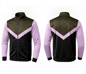 Chaqueta Deportiva con Cierre Completo, Personalizada, para Correr y Hacer Ejercicio, Cálida, Transpirable y de Secado Rápido |   Tallas Hombre Mujer Juvenil - Product Image 2