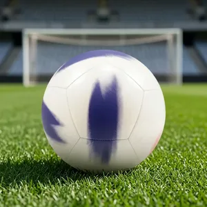 Balón de fútbol para adultos, de cuero, tamaño 5, rebote consistente para entrenamiento, partidos de liga, práctica de club, venta al por mayor. - Product Image 3