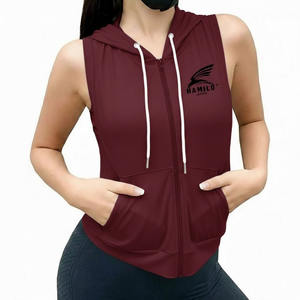Sudaderas sin Mangas Transpirables, Estilo Atractivo, Precio Económico, Disponibles en Diseño Personalizado, Mezcla de Algodón Básico - Product Image 6