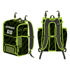 Mochila de béisbol personalizada, duradera, para deportes de equipo, sublimada, con diseño personalizado, nombre y número del jugador - Product Image 1