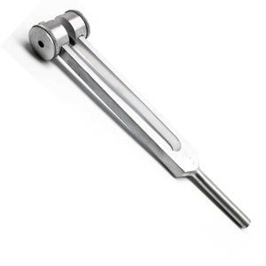 NEW 4 <b>Pc</b> <b>Set</b> Professional Otto Tuners Weighted Tuning Forks 32,48,64 &128 Hz - Product Image 1